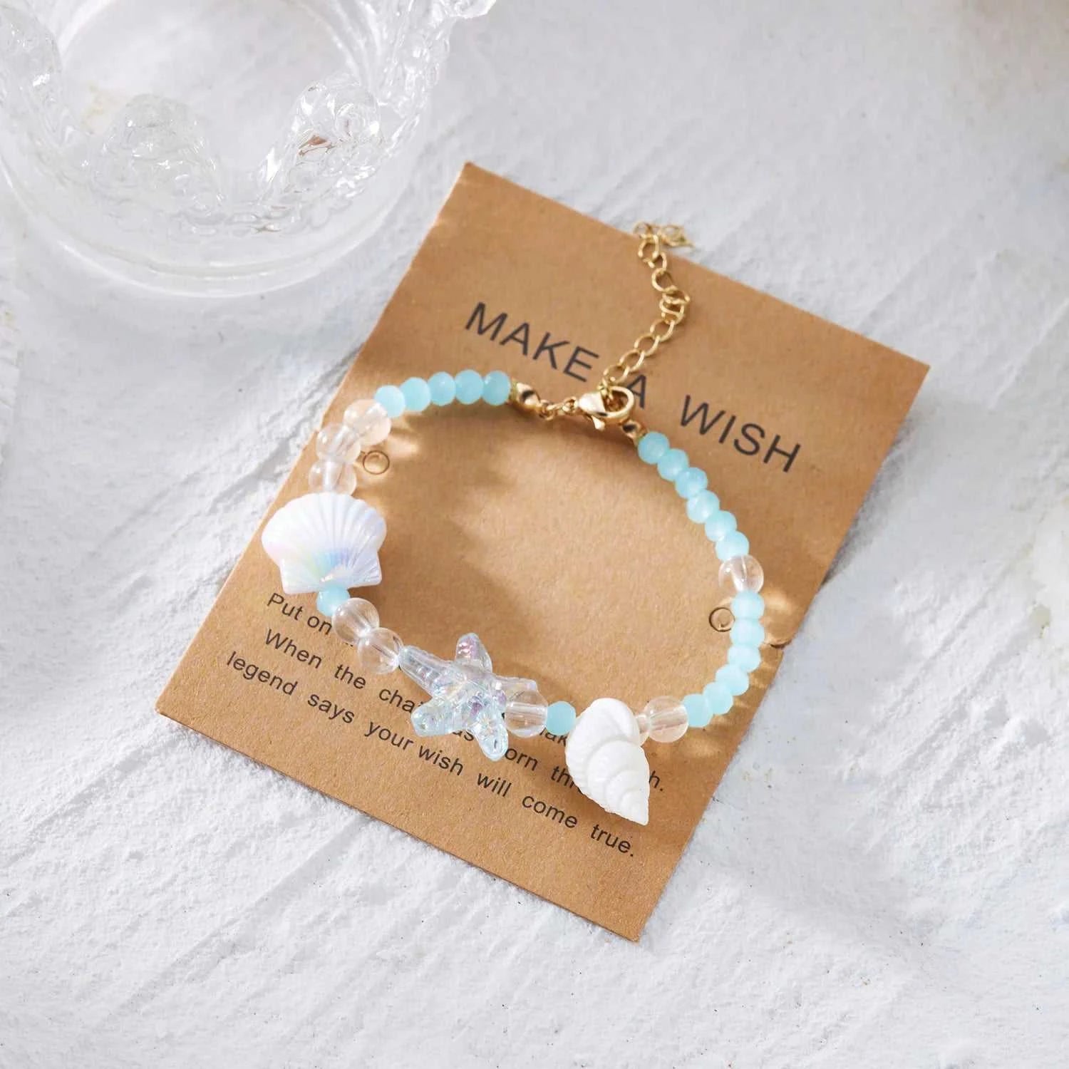 Bohemia Cute Ceramic Starfish Beads Bracelet For Women Handmade Braided Rope Beaded Bracelets Summer Beach Party Charm Jewelry The jack market .AU The jack market .AU Jewellery & Chains $ 46 200001034:361188#BR26Y0107-3