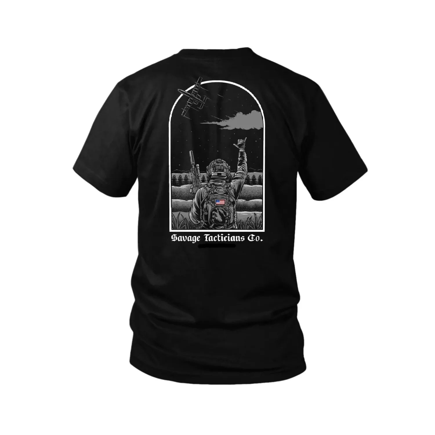 Men Clothes Fashion Tactical T-Shirts Streetwear 100% Cotton Loose Tops Breathable Soft Tee Military Enthusiast