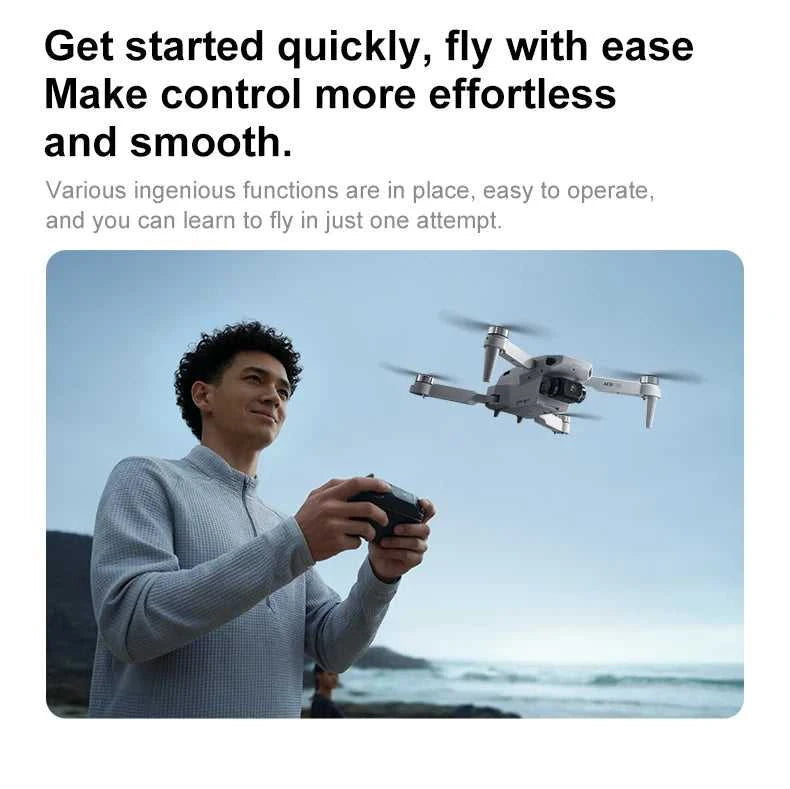 Mini Dronеs Aeri100 8K Professional with Camera Flight Accessories FPV Brushless GPS Return Real Time Travel Flying Gift Toy Boy The jack market .AU The jack market .AU Drones $ 110 14:29#VR-Aeri100 Ultra FLY