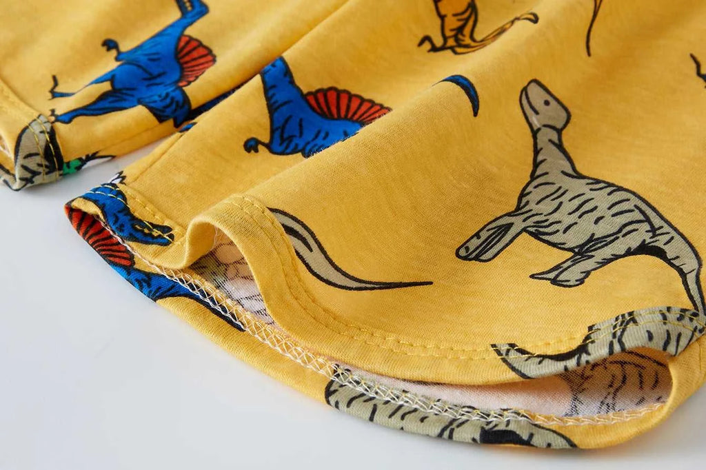 Summer Dinosaur Pajamas Set for Boys Short Sleeve Shorts 100% Cotton Soft Breathable Pjs Kids Sleepwear Age 1-8 Years 2PC The jack market .AU The jack market .AU Mum & Kids: Essential Products for Every Family $ 29 14:350850#P1032D-1;200000463:200661898#2-3years