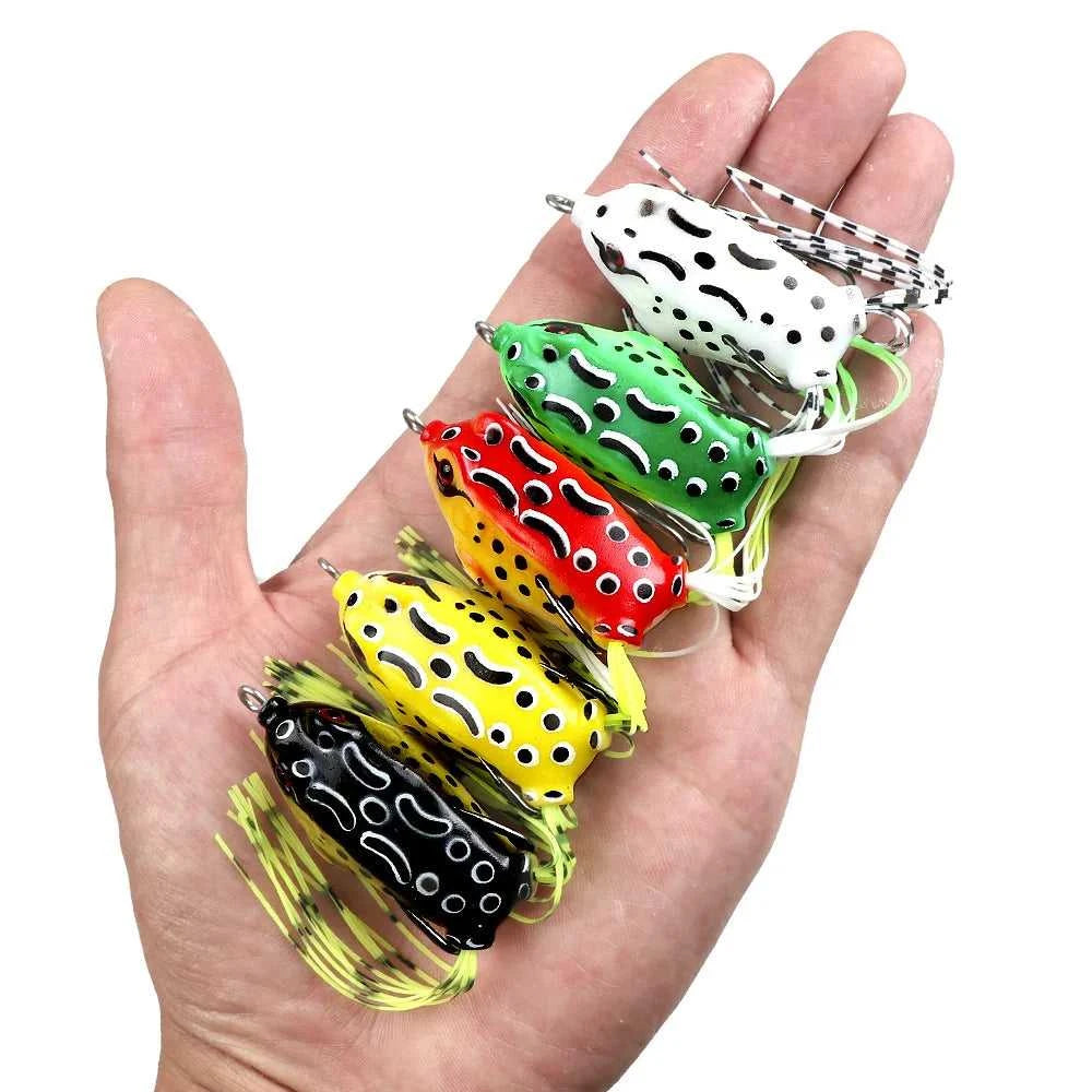Fake Bait Lure Frog Bait Black Fish Special Kill Simulated Double Hook Point Upturned Soft Bait Floating Water Fishing Black Kin The jack market .AU The jack market .AU Fishing Gear $ 20 14:366#B;5:200661828#5.5cm 13g