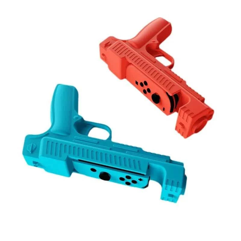 2PCS Shooting Gunstock Grip Game Gun Shape Handgrip for Switch/OLED Game Accessories Easy install Enhance interaction experience The jack market .AU The jack market .AU Accessories Electronics $ 63 14:10#Red Blue