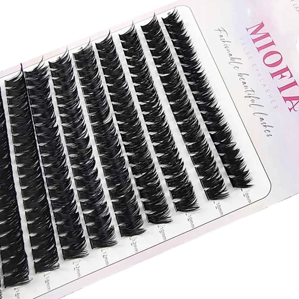 Mink False Eyelashes by [Brand Name] - 3D Volume Cluster Lashes, 30D-80D, Natural Look, Perfect for Stunning Makeup