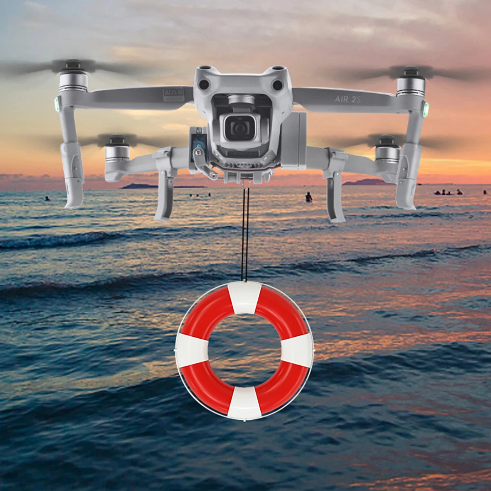 Airdrop Air Drop System for DJI Mavic Air 2/AIR 2S Drone Fishing Bait Ring Gift Deliver Life Rescue Remote Throw Thrower