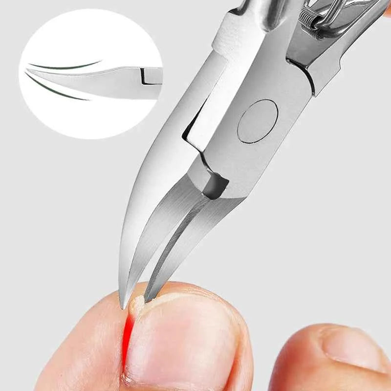 Professional Hawkbill Nail Clippers Nail Pick Trimmer for Ingrown Toenails Paronychia Cutter for Unisex Foot Care Manicure Tool
