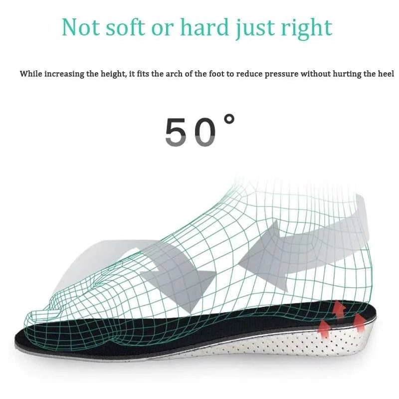 1Pair Height Increase Insoles Casual Sports Shoes Insole for Feet EVA Shock Absorbing Shoe Pads 2.3/3.3/4.3cm Growing Shoe Sole The jack market .AU The jack market .AU Step Up Your Style: Trendy Shoes for Every Occasion! $ 50 14:173#Full-3.3CM-Black
