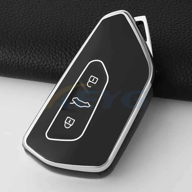 TPU Car Remote Key Case Cover For Volkseagen VW Golf 8 MK8 GTI GTD R ID.3 ID.4 2020 Cupra Auto Interior Decoration