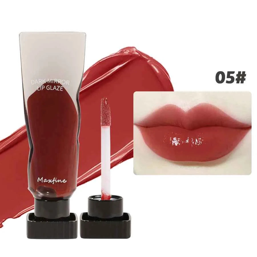 Aqua Mirror Lip Glaze Moisturizing Non Sticky Easy To Color Fast Film Long Lasting Full Lips Must Have For Beginners And Student