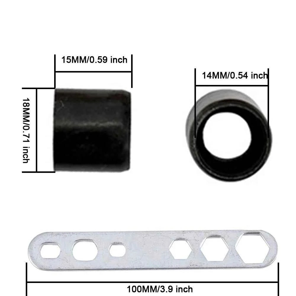 MB-15Ak 14Ak Mig Coating Protection 0.8/1.0/1.2mm Contact Tip Ceramic Nozzle Non-stick Welding Slag European Welding Accessories