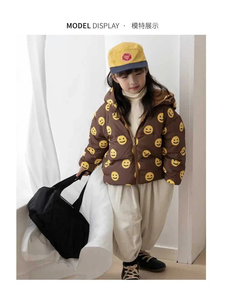 New Double-sided Down Cotton Jacket with Hooded Jacket for Children's Thickened Plush Children's Short Jacket The jack market .AU The jack market .AU Mum & Kids: Essential Products for Every Family $ 52 14:771#1;200000463:200004188