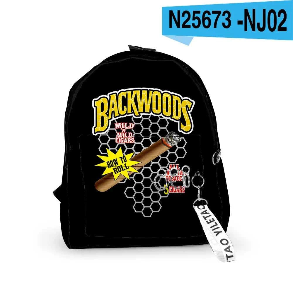BACKWOODS CIGARS Backpacks 3D Printed Teenager Students School Bags Unisex Travel Waterproof Oxford Key Accessory Rucksack The jack market .AU The jack market .AU Mum & Kids: Essential Products for Every Family $ 43 14:771#3D bag