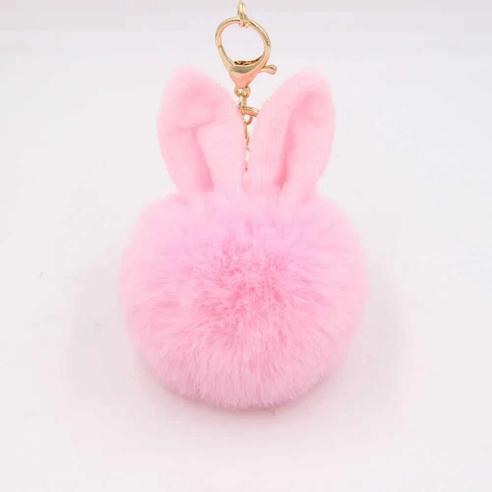 Furry Rabbit Ear Furry Ball Keychain Cute Rabbit Ear Plush Pendant Faux Fur Furry Rabbit Ear Bag Accessory Car Hanging Accessory The jack market .AU The jack market .AU Jewellery & Chains $ 47 14:1202#Brown