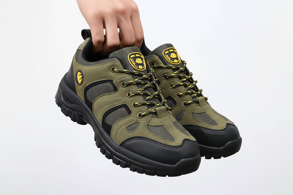 Men's Outdoor Hiking Shoes Anti-Slip Wear-Resistant Breathable Durable Camping Sneakers Comfortable Casual Sneakers