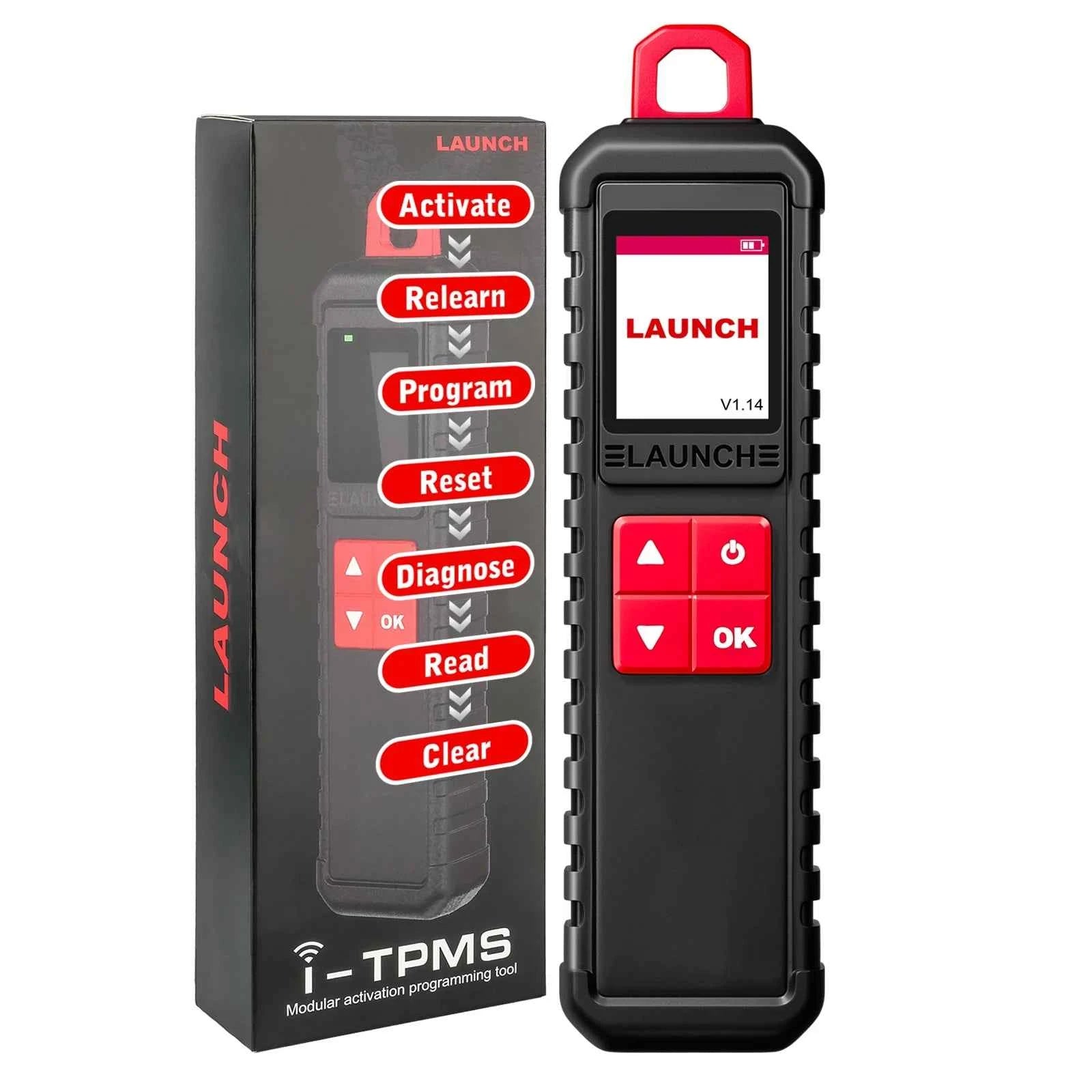 LAUNCH X431 i-TPMS Tire Pressure Diagnostic Tool Activate 315MHz/433MHz TPMS Sensor Programming Learning for X431 V VS TSGUN