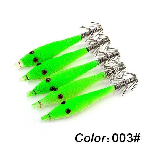 FISH KING Soft Fishing Lure Artificial Squid Hook Jigs Octopus Cuttlefish Shrimp Bait Fishing Tackle 5 Color The jack market .AU The jack market .AU Fishing Gear $ 24 14:200002984#004