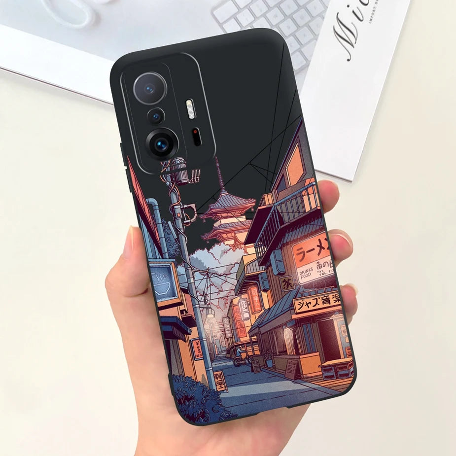 Xiaomi 11T Pro Case - Cute Cartoon Design, Soft Silicone Protection for Xiaomi Mi 11T Pro & 11TPro