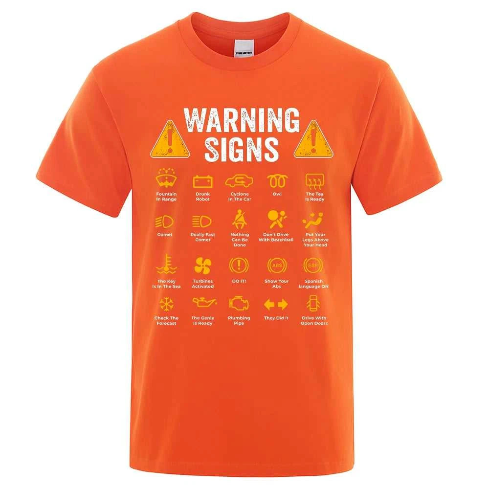 Funny Driving Warning Signs 101 Auto Mechanic Gift Driver T-Shirt Fashion Casual T Shirt Cotton Mens Tops Tees Casual Oversized The jack market .AU The jack market .AU Men Fashion $ 35 14:173#Brown;5:4183