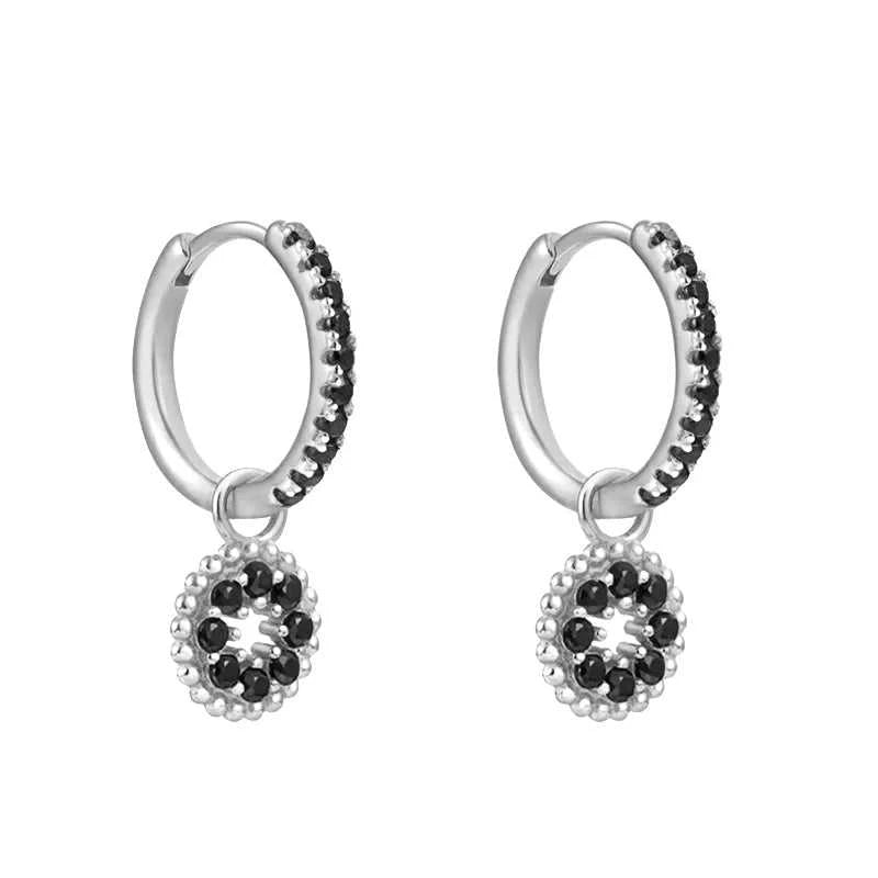 TIANDE Black Zircon Hoop Drop Earrings for Women Gold Plated Piercing Women's Dangle Earrings Set 2022 Fashion Jewelry Wholesale The jack market .AU The jack market .AU Jewellery & Chains $ 48 200001034:200025551#JQH0068-SS-5