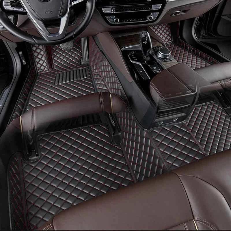 Car Floor Mat For Volvo V70 Xc60 V60 Xc90 S90 S60 V40 C30 C70 S80 V90 Xc40 Xc70 High Quality Leather Foot Pad Auto Accessories