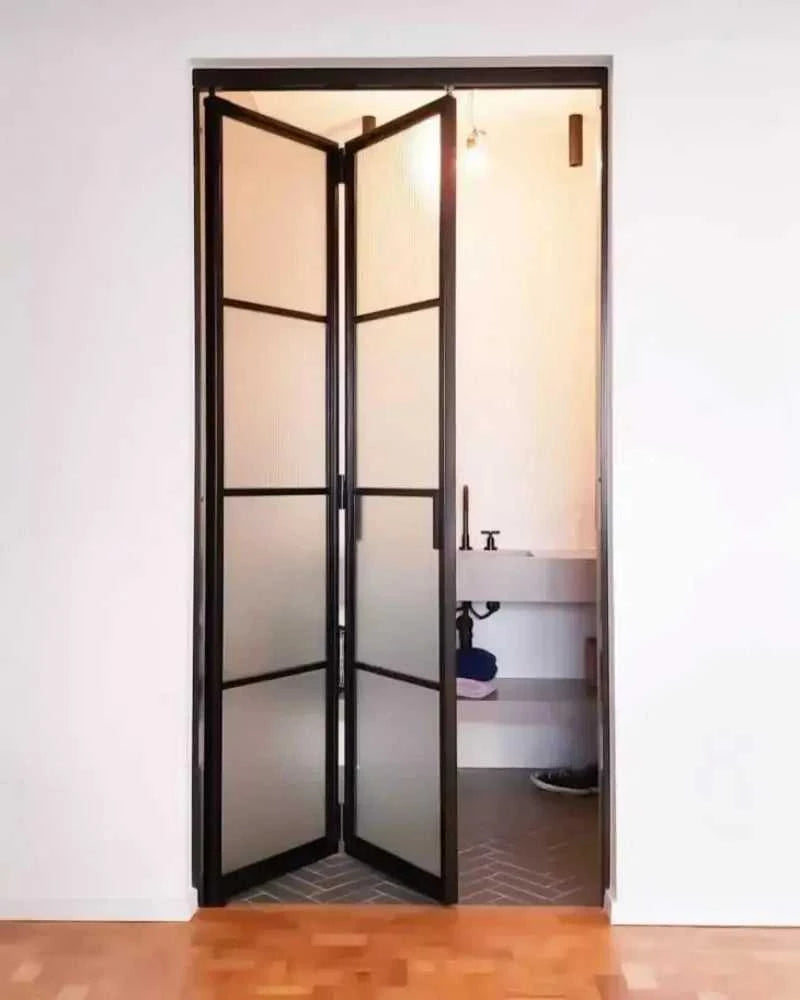 Sliding Folding Door Modern Waterproof Glass Bifold Door for House Thermal Break Aluminum Accordion Type Folding Door The jack market .AU The jack market .AU Home $ 186 14:193#Color sample