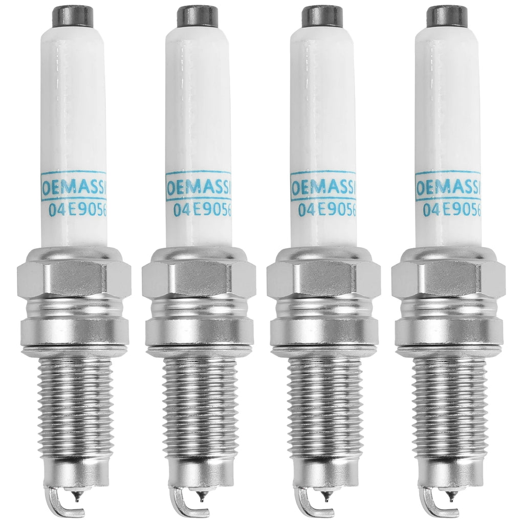 4X Iridium Spark Plugs For Audi A3 A4 A5 Seat Ibiza Leon Skoda Fabia Octavia VW Golf VI VII Jetta Passat B8 Touran 04E 905 612