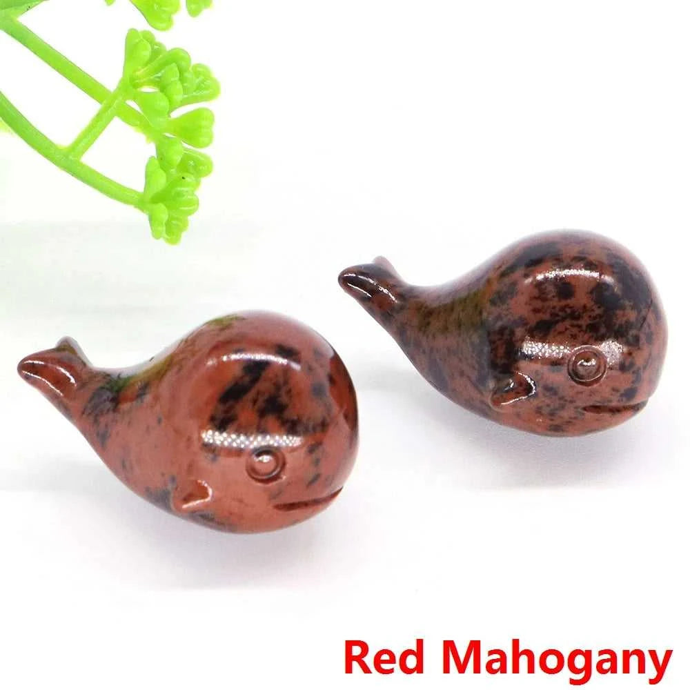 1.2" Mini Cute Whale Statue Natural Stone Crystal Carved Healing Animal Figurine Reiki Gemstone Crafts Home Decoration Wholesale The jack market .AU The jack market .AU Home $ 27 14:350851#Leopard Skin Jasper;5:200000990#1 pc