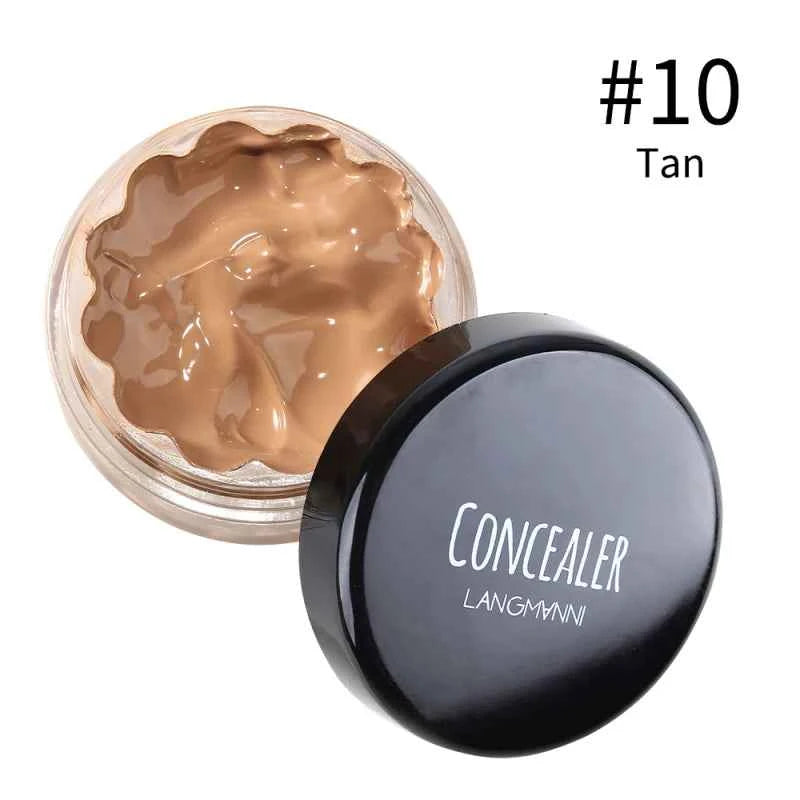 12ML Foundation Concealer Cream High Coverage Concealer Cover Anti Dark Circle Freckle Waterproof Long Lasting Face Makeup Base