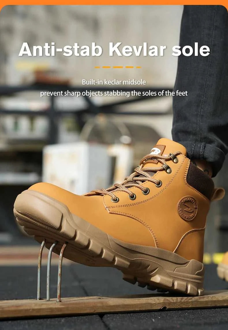 Waterproof Work Safety Shoes Men Boots Anti-smash Sneakers Steel Toe Electric Welding Boots Indestructible Male Footwear The jack market .AU The jack market .AU Step Up Your Style: Trendy Shoes for Every Occasion! $ 100 14:4602#Black;200000124:200000337