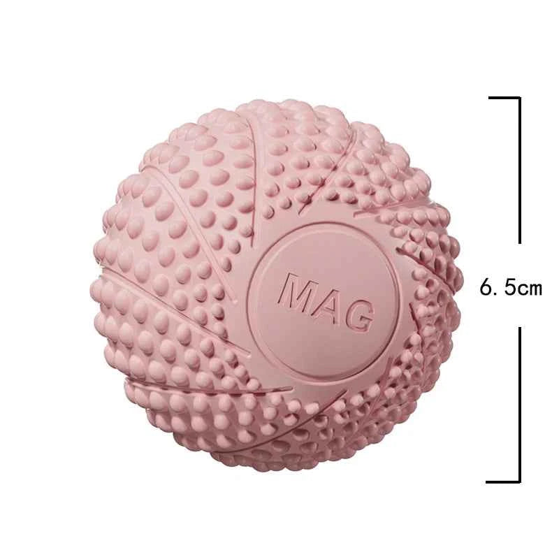 LuxeSphere Lacrosse Massage Balls - 6.5cm for Myofascial Release & Muscle Relief