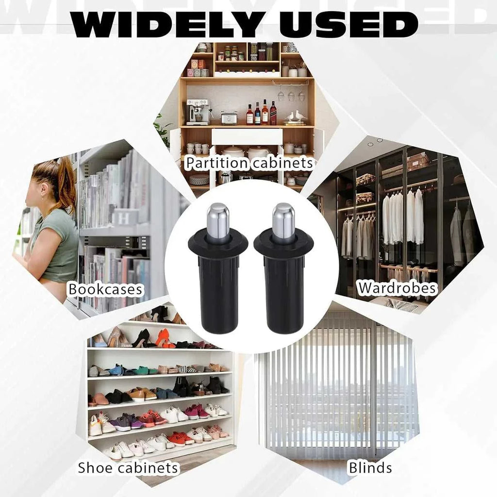 100Pc Large Black Iron Shutter Louvers Blind Repair Pins Spring Loaded Plantation Shutter Replacement Pins Bolt Window Door Home The jack market .AU The jack market .AU Home $ 66 14:201504126#100Pcs