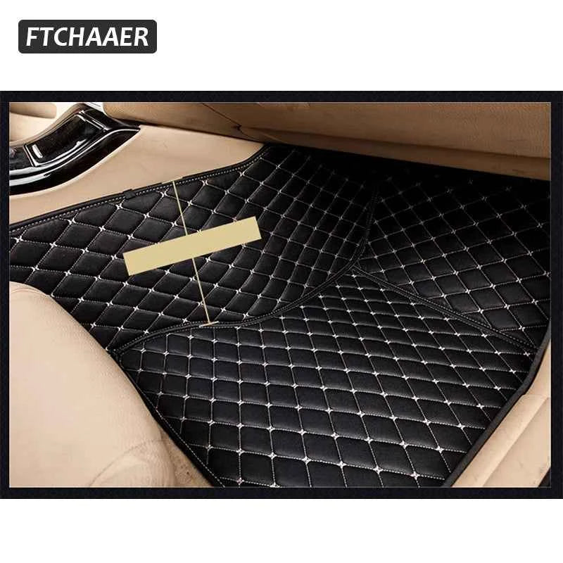 FTCHAAER Custom Car Floor Mats For Audi A8 Auto Carpets Foot Coche Accessorie