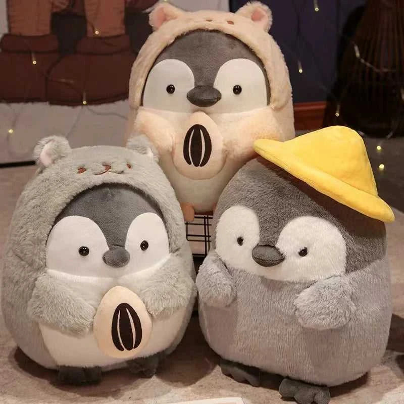 Cute Kawaii Plush Toy Penguin Doll Soft Stuffed Home Decoration Pillow Nap Pillow For Children Holiday Gift The jack market .AU The jack market .AU Little Wonders $ 63 14:366#Hat Penguin;152:201336176#35cm