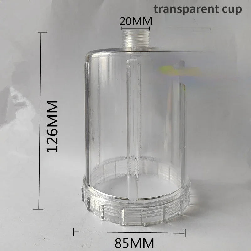 Vehicle fuel pump diesel dispenser transparent impurity filter assembly oil refueling machine filtration accessories
