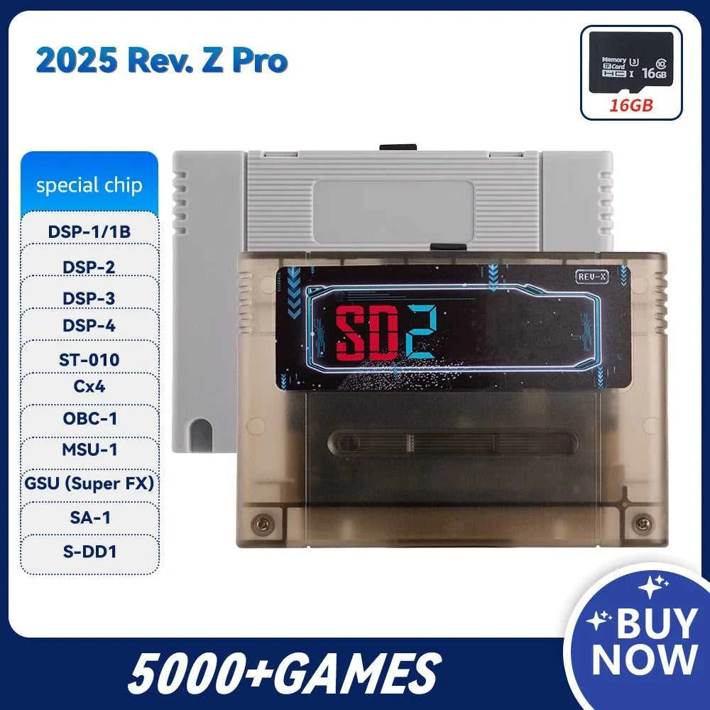 SD2 Game SNES for SD2SNES Rev. Z Version FXPAK Pro 5000 in 1 For SNES 16 Bit Video Game Console with 16G Card FOR Cyclone Chip The jack market .AU The jack market .AU Accessories Electronics $ 182 14:350852#Clear Black 2