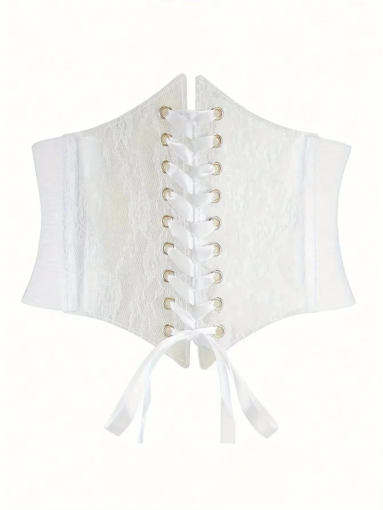 Luxe Lace Wide Waistband - Versatile Elastic Waist Seal for Effortless Style