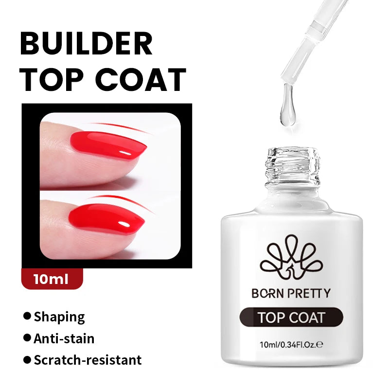 BORN PRETTY Neon Red Gel Nail Polish Yellow Green Summer Color Semi Permanent Varnish 10ml Soak Off UV LED Nail Art Manicure