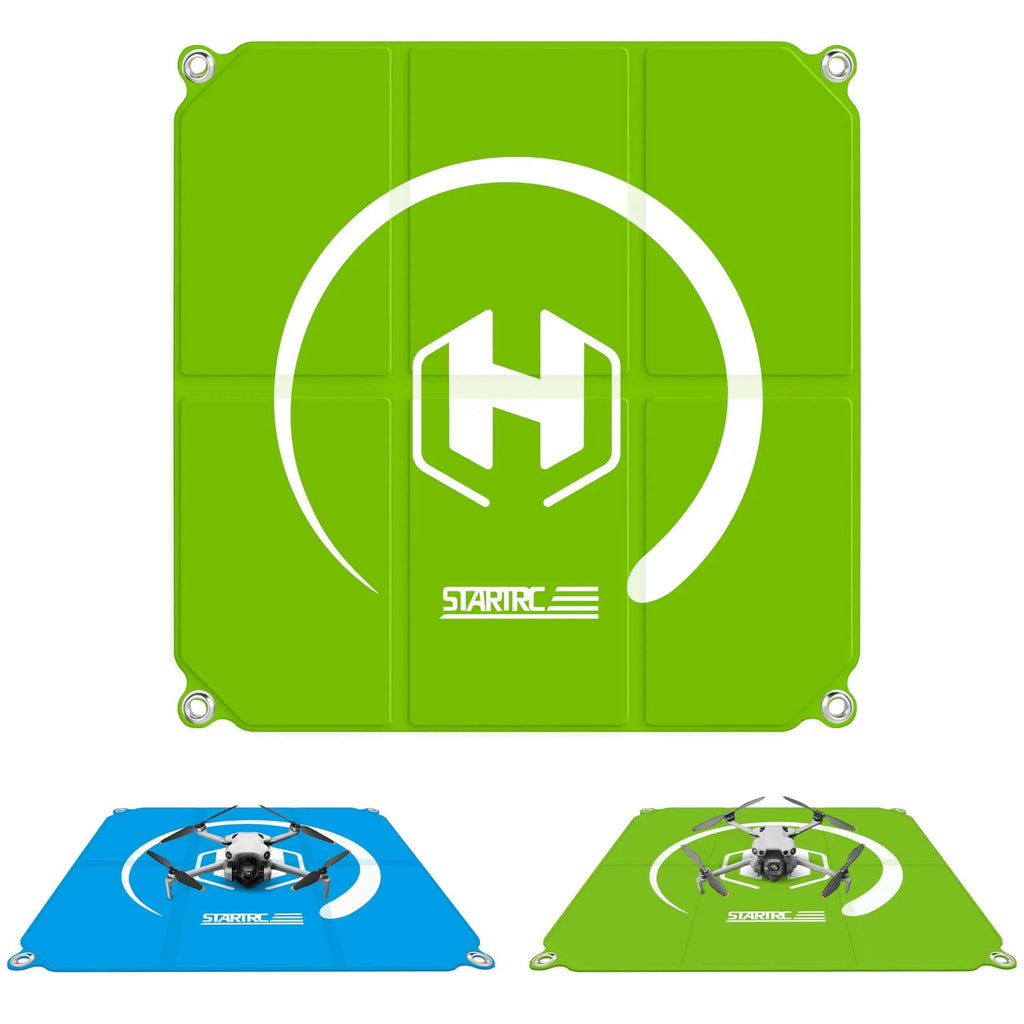Drone Landing Pad,Fast-Foldable Double Sided Waterproof Drone Launch Pad Weighted for DJI NEO 2/Mini 5 Pro/Mini 3/Mini 4K/Avata The jack market .AU The jack market .AU Drones $ 74 14:175#Sky blue-green