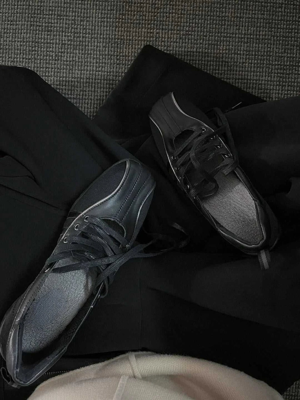 Women's ballet flats Fashion Korean ballet style lace-up retro casual shoes Comfortable lightweight ballet sneakers The jack market .AU The jack market .AU Step Up Your Style: Trendy Shoes for Every Occasion! $ 110 14:173#silver;200000124:200000364