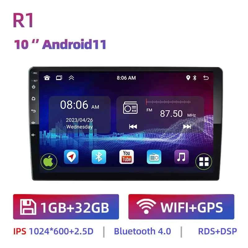 Ruancheng 2 Din Android 7 9 10 Inch Car Multimedia Video Player Universal Stereo Radio GPS for Volkswagen Nissan Hyundai Toyota