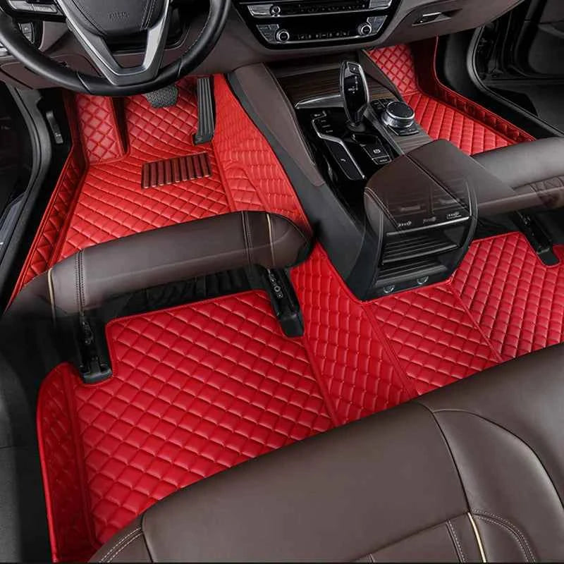 Car Floor Mat For Volvo V70 Xc60 V60 Xc90 S90 S60 V40 C30 C70 S80 V90 Xc40 Xc70 High Quality Leather Foot Pad Auto Accessories