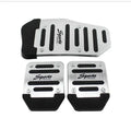 Car Pedal Cover Kit Pedali Red/Blue/Silver Auto Parts New 3Pcs/set Universal Anti Slip Aluminum Manual Transmission