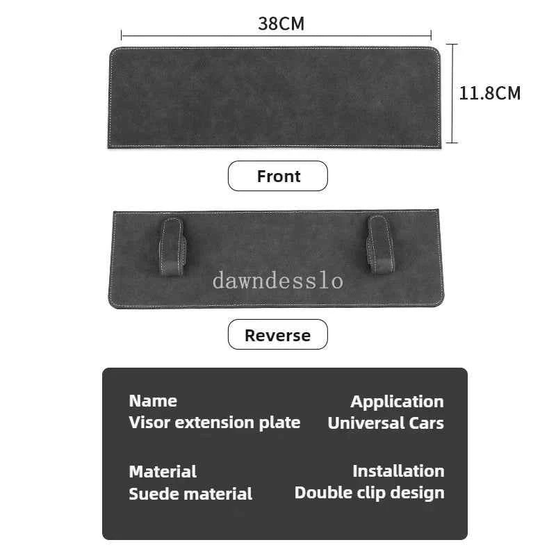 Car Sun Visor Sunshine Occlusion Extension Anti Glare Eye Protection Universal Parasols for Cars Auto Tools Interior