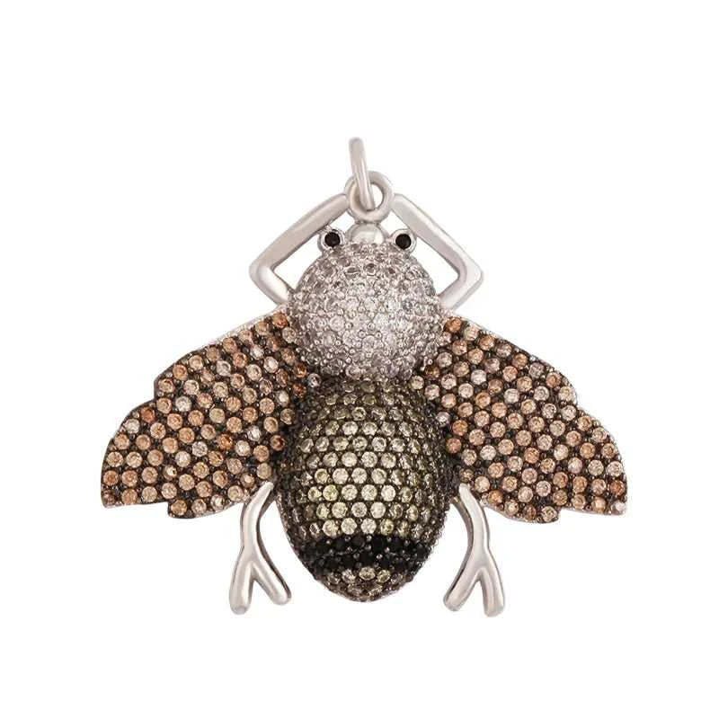 Colourful Fly Bee Ladybird Insect Charm Paved with Rainbow Cubic Zirconia,18K Gold Plated Jewelry Making Hand Craft Material M75 The jack market .AU The jack market .AU Jewellery & Chains $ 63 14:29#M750426-Gold;200007763:201336100