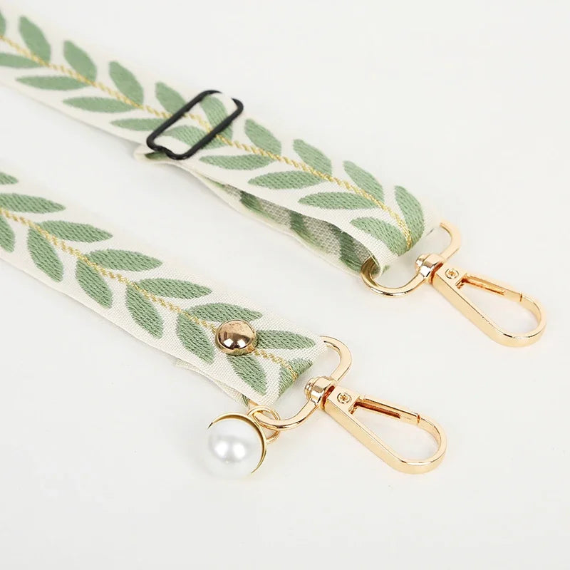 Adjustable Long Mobile Phone Lanyard Crossbody Card Neck Cord Clip Hang Lanyard Pearl Hanging Ornaments Charm Anti-lost Lanyard