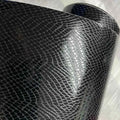 50CM*800CM Black Snake Skin Leather Grain Texture Vinyl Car Wrap Sticker Decal Film Adhesive Sticker Interior Car Styling