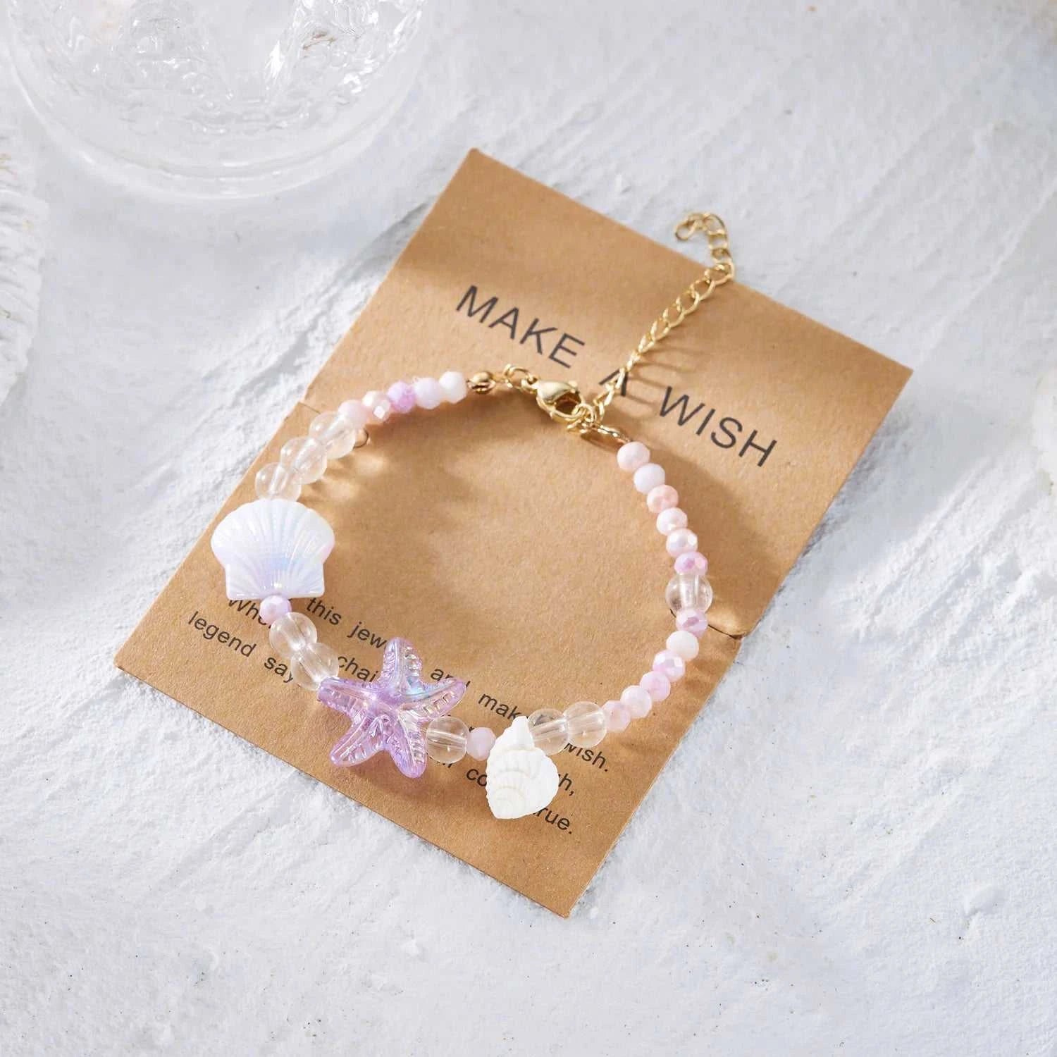 Bohemia Cute Ceramic Starfish Beads Bracelet For Women Handmade Braided Rope Beaded Bracelets Summer Beach Party Charm Jewelry The jack market .AU The jack market .AU Jewellery & Chains $ 46 200001034:361188#BR26Y0107-3
