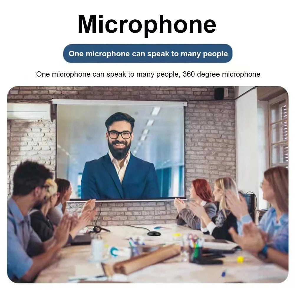 Desktop Conference Microphone 3.5mm Plug/USB Plug Computer Mic 360° Omnidirectional Speakerphone Microphone With Anti-slip Base The jack market .AU The jack market .AU Accessories Electronics $ 60 14:496#USB;200007763:201336100