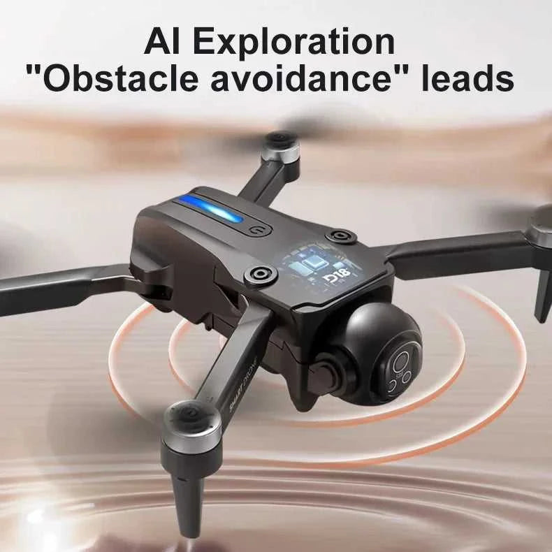 Lenovo D18 Drone 8K Aerial HD Dual-Camera Intelligent Obstacle Avoidance Brushless Power 5G WIFI Screen Remote Control GPS Drone The jack market .AU The jack market .AU Drones $ 97 14:175#Black-8K HD-VR