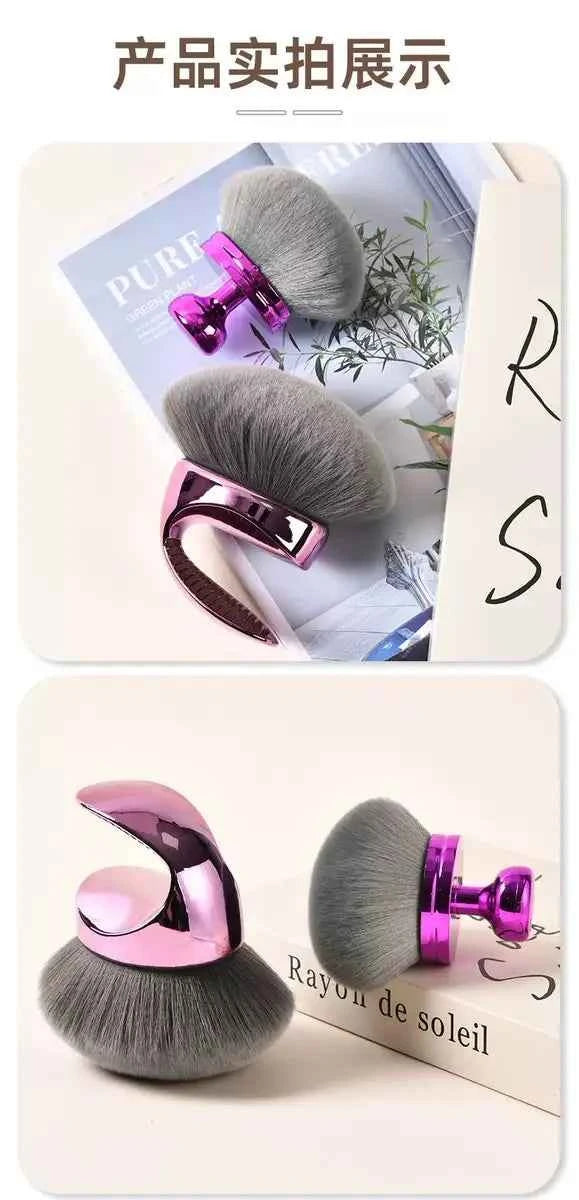 Oversized Mushroom Head Body Brush Soft Multi-use Foundation Powder Brush Multifunctional Neck Body Available Cosmetics Brush