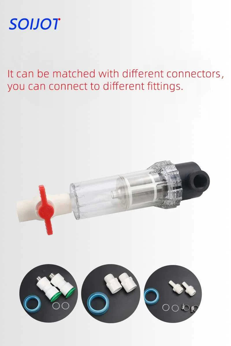 Fish tank fish toilet Full transparent fish waste collector Aquarium drainage collector Automatic cleaning filter The jack market .AU The jack market .AU Fishing Gear $ 41 14:193#0.75 inch Female F